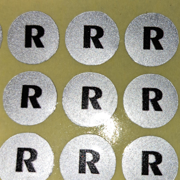 Label for Reflective Polishes (reflective adhesive)