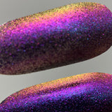 Multicolor Mini Flake Sky Blue Purple Magenta Copper #0602 (0.5 gr)