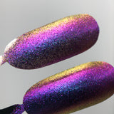 Multicolor Mini Flake Sky Blue Purple Magenta Copper #0602 (0.5 gr)