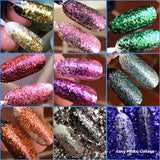 Sample Size New Metallic Flake