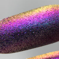 Multicolor Mini Flake Sky Blue Purple Magenta Copper #0602 (0.5 gr)