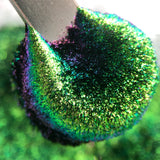 Magnetic Mini Flake Purple Blue Green Beige #0601 (0.5gr)