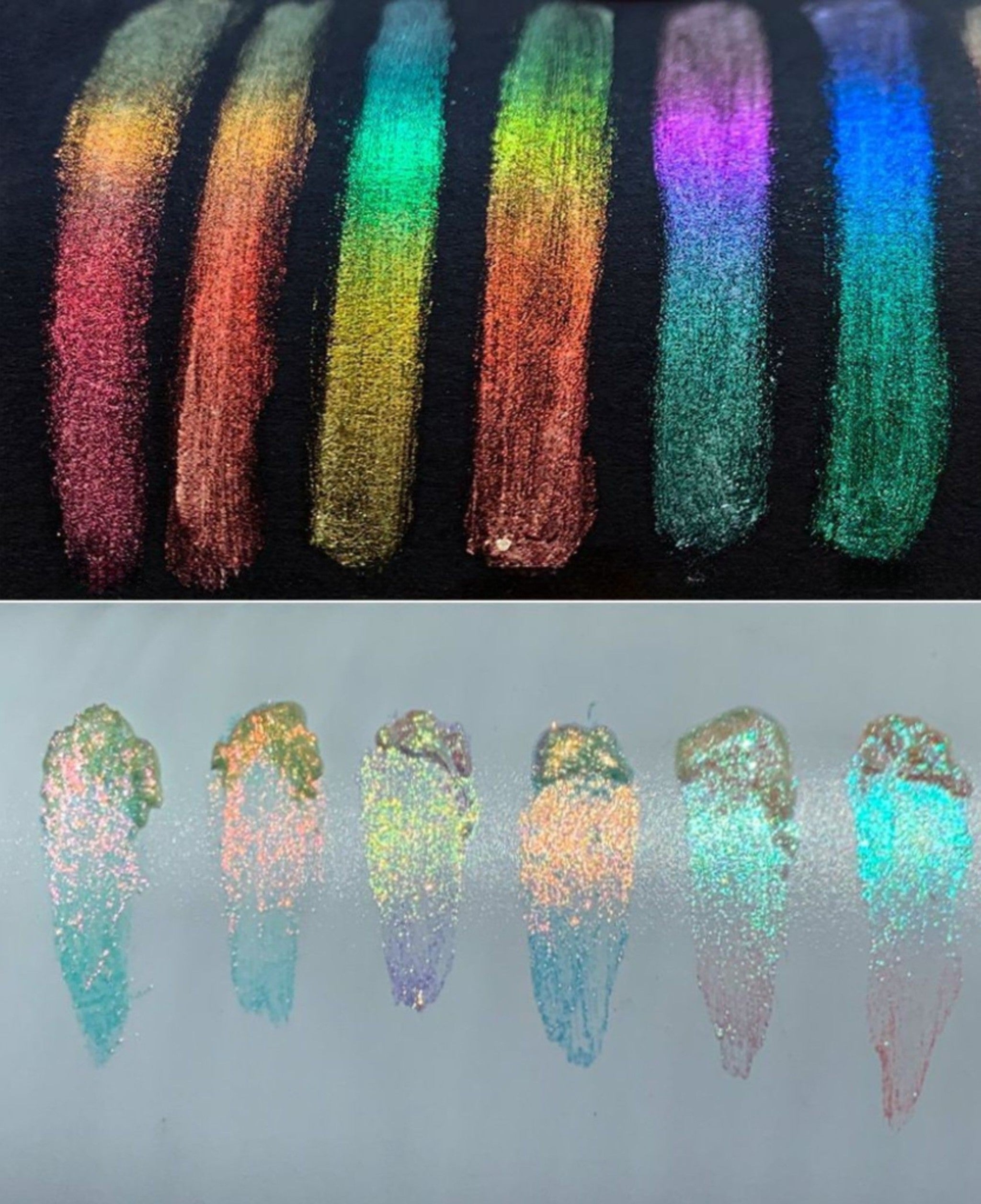 Sample Size Sparkly Auroras – DRK Nails LAB