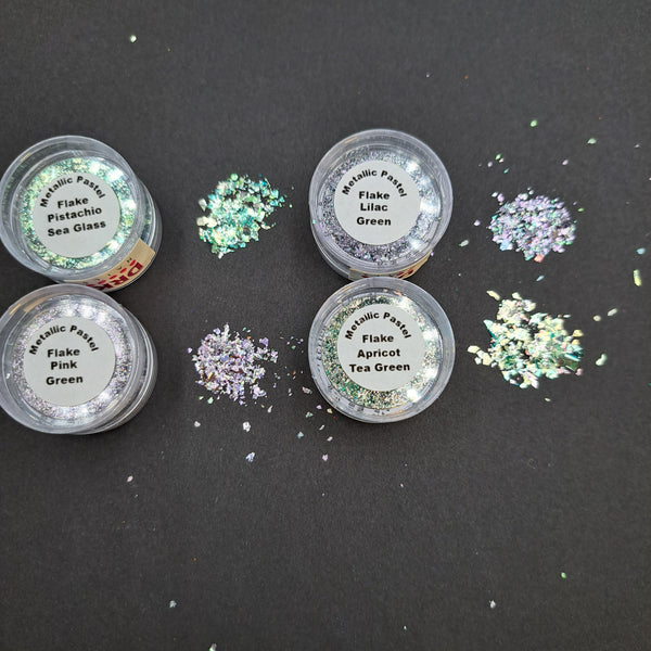 Sample Size Metallic Pastel Flakes