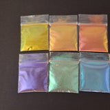 Sample Size Glitter Aurora Flash - Bright Colors (Reflective)