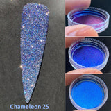 Sample Size Reflective Glitter Chameleon 2026