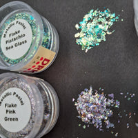 Sample Size Metallic Pastel Flakes