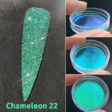 Sample Size Reflective Glitter Chameleon 2026