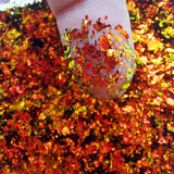 Multicolor Flake Red Gold Green #0409 (0.5gr)
