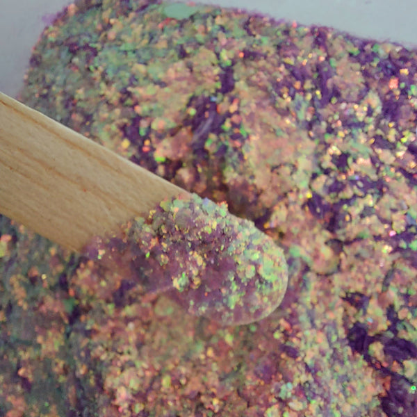Pastel Flake Violet Orange Green #0458 (0.5gr)