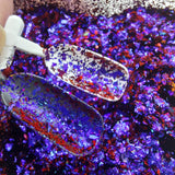 Multicolor Flake Blue Purple Red #0397 (0.5gr)