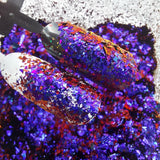 Multicolor Flake Blue Purple Red #0397 (0.5gr)