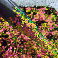Multicolor Flake Green Gold Pink #0402 (0.5gr)