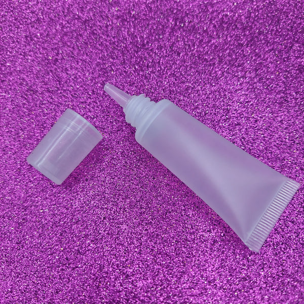 6 Refillable Empty Tubes Clear 10ml