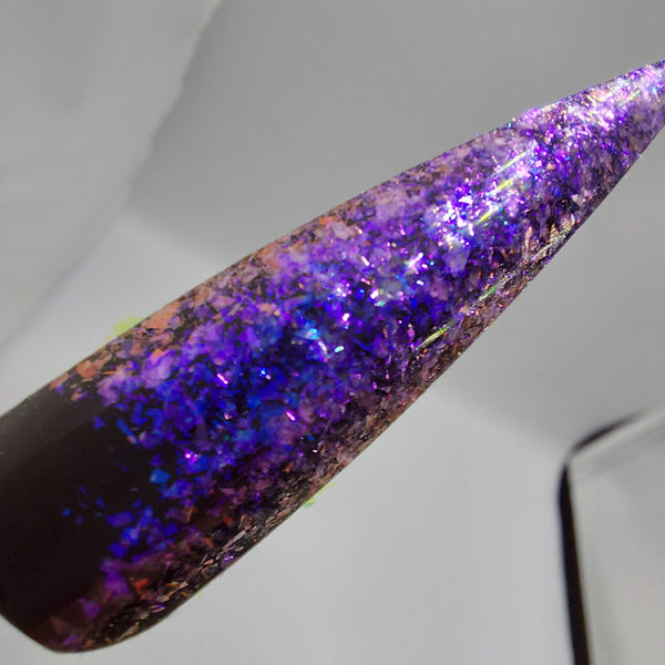 Iridescent Flake Pink Purple Bright Blue #0260 (0.5gr)
