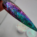 Iridescent Flake Teal Blue Purple Pink #0266 (1gr)