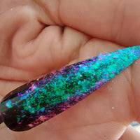 Iridescent Flake Teal Blue Purple Pink #0266 (1gr)