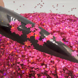 Glitter Holo Mini Star Magenta #0192 (2gr)