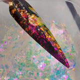 Iridescent Flake Chunky 8 #0252 (0.5gr)