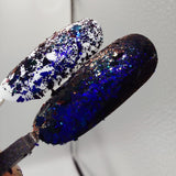 Multicolor Flake Black Cobalt Blue #0396 (0.5gr)