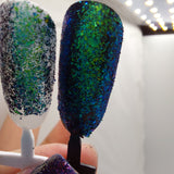 Multicolor Flake Green Gold Teal Blue #0403 (0.5gr)