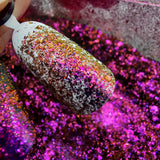 Multicolor Flake Sunrise at the North Pole #0412 (0.5gr)