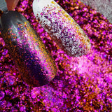 Multicolor Flake Sunrise at the North Pole #0412 (0.5gr)