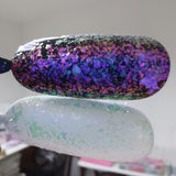 Iridescent Flake Blue Teal Purple #0241 (1gr)