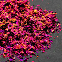 Multicolor Flake Orange Red Purple #0406 (0.5gr)