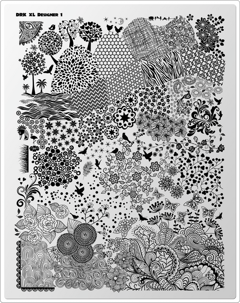 Stamping Plate DRK XL Designer 1