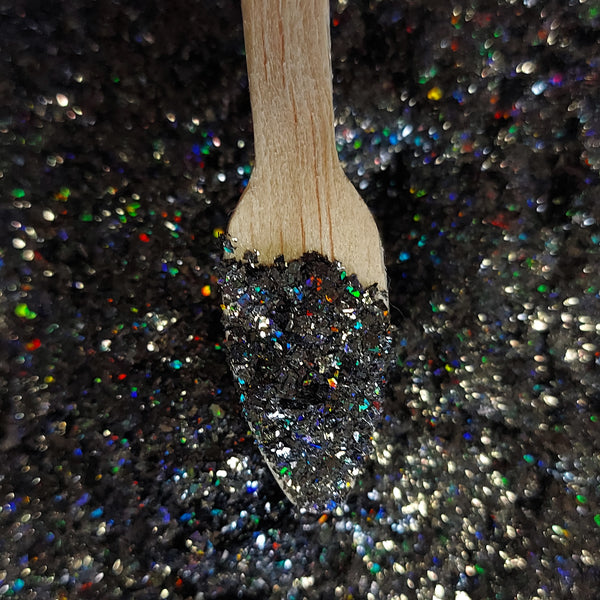 Glitter Flake Black Holo #0180 (2gr)