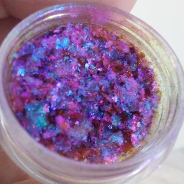 Pastel Flake Magenta Coral Blue #0443 (0.5gr)