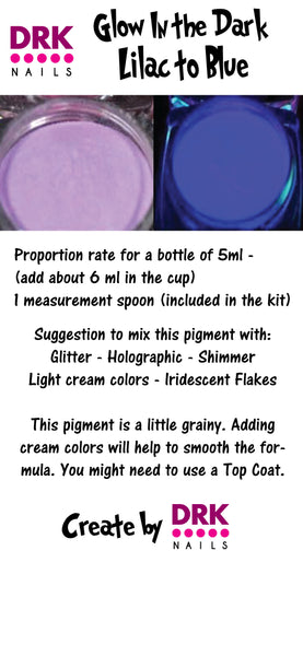 GITD Lilac Blue #0162 (5gr)