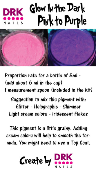 GITD Pink Purple #0166 (5gr)