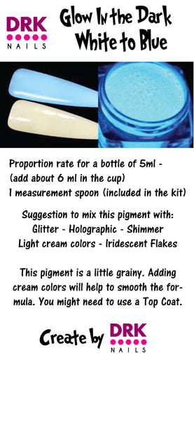 GITD White Blue #0171 (3gr)