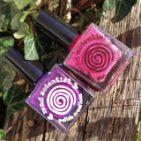 Label MSPC in Black - 100 pieces (Clear sticker)